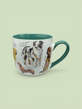DOG  Breeds A-Z Mug from Anthropologie Cup